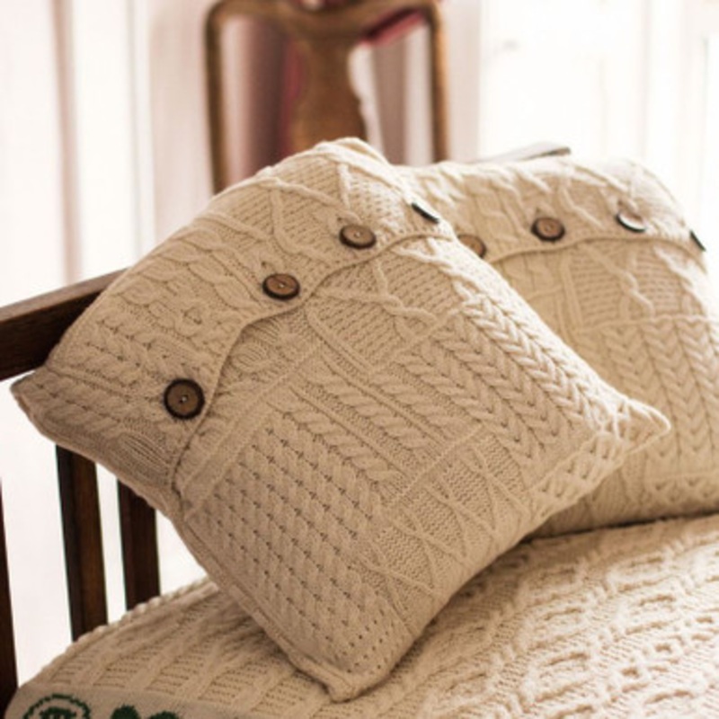 Saol Wool Irish Cushion Cover