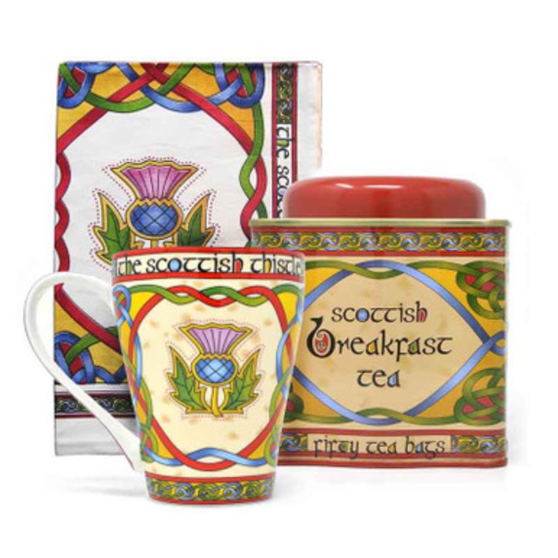 Scottish Thistle Tea Set