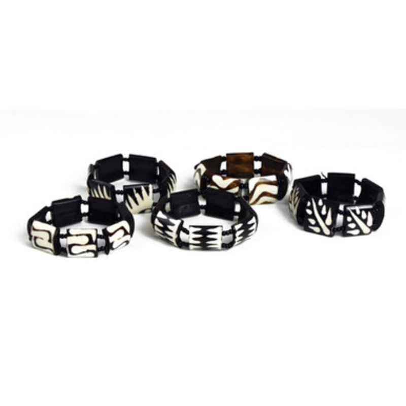 Afrocentric Bone Bracelet
