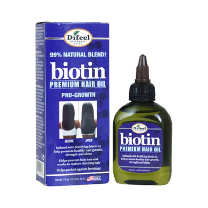 Biotin Pro-Growth Premium Hair Oil - 2.5 oz.
