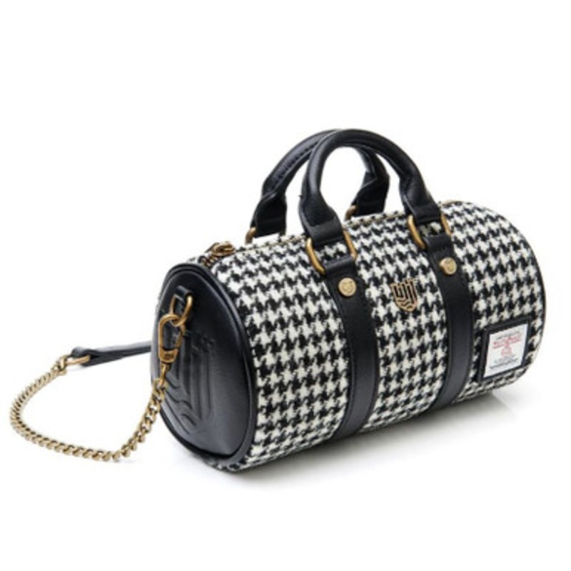 Harris Tweed Mini Duffel Bag