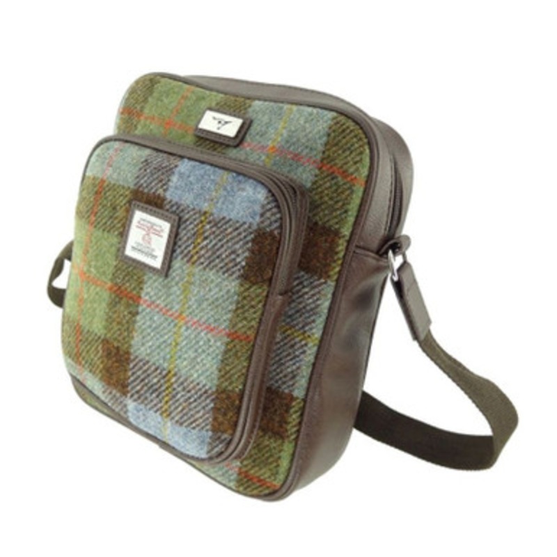 Harris Tweed Tartan Travel Bag