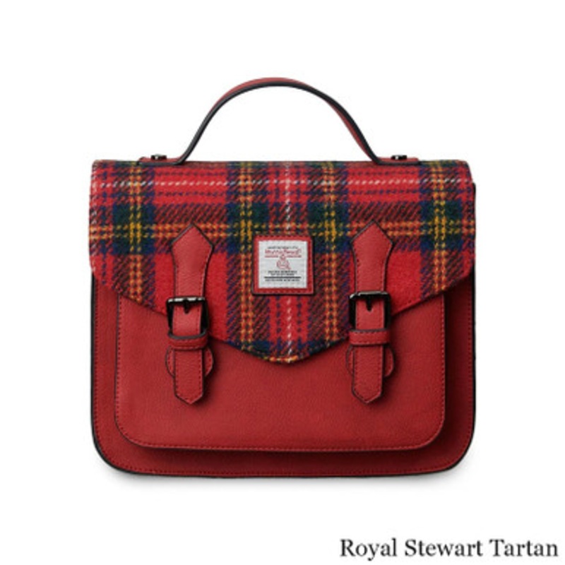 Islander Harris Tweed Calton Satchel - Medium