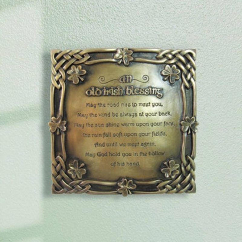 Old Irish Blessing Plaque