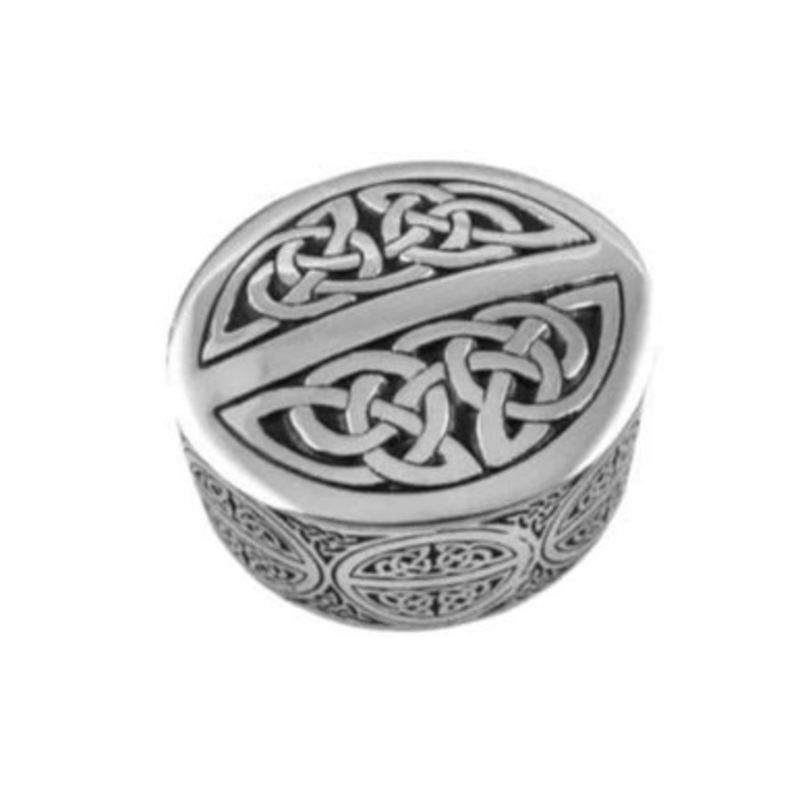 Oval Celtic Knot Box