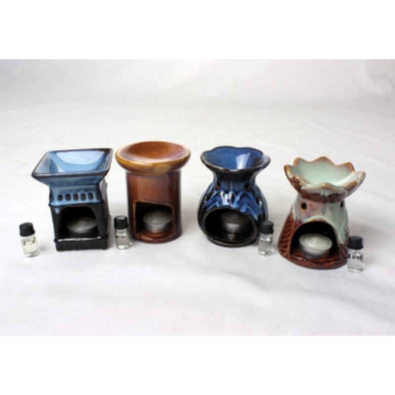 Porcelain Oil Burner - Assorted