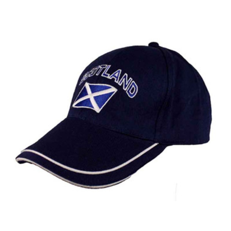 Scotland Curved Flag Baseball Cap