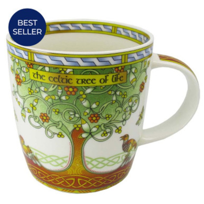 Celtic Tree of Life Bone China Mug