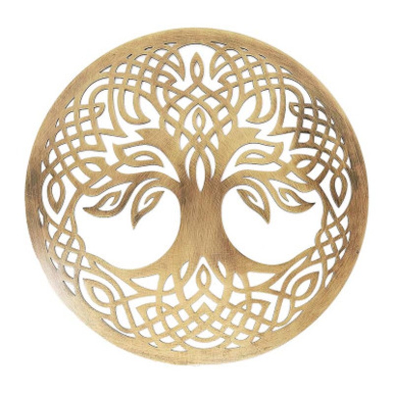 Celtic Tree of Life Round Wall Art