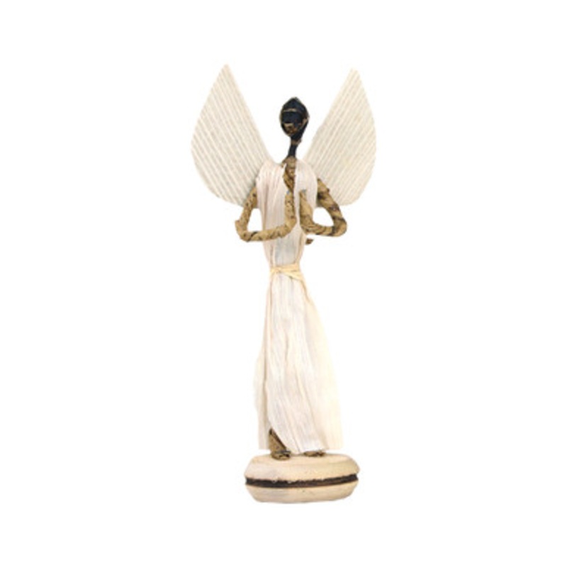 Handmade Corn Husk Angels: ASSORTED