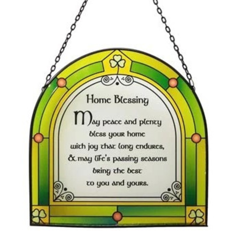 Irish Home Blessing Suncatcher