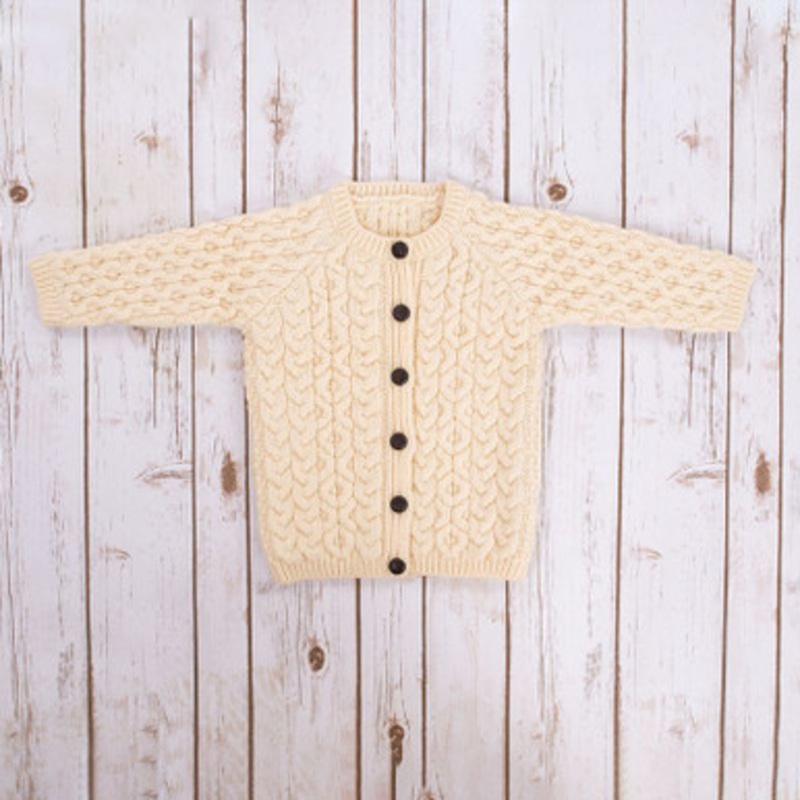 Kids Irish Knit Cardigan