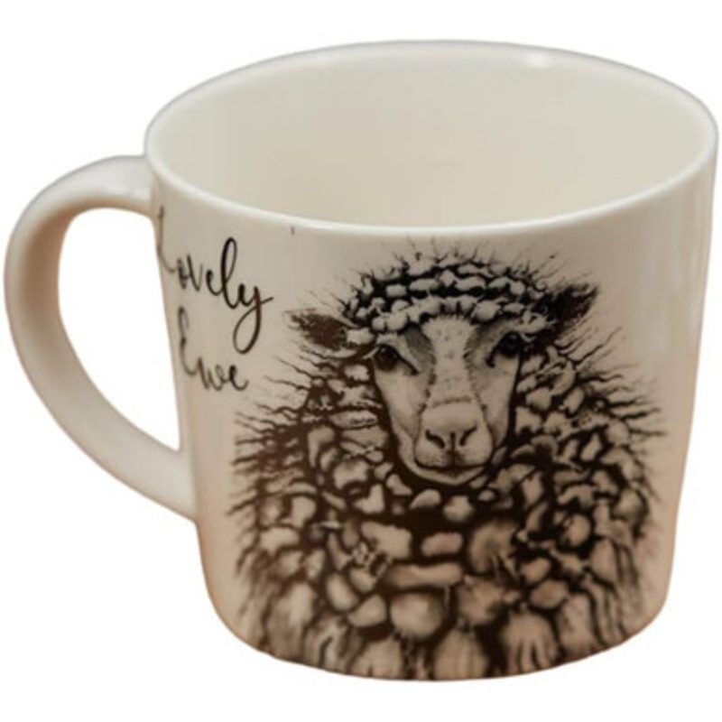 Lovely Ewe Irish Sheep Ceramic Coffee Mug