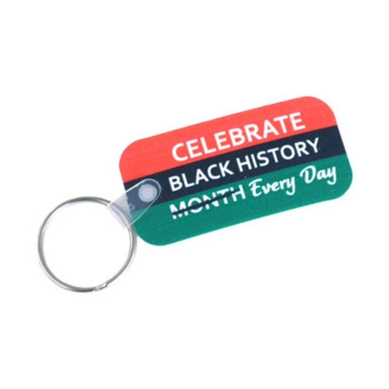 Set Of 6 Black History Key Chains