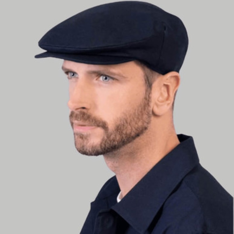 Vintage Linen Irish Cap Navy