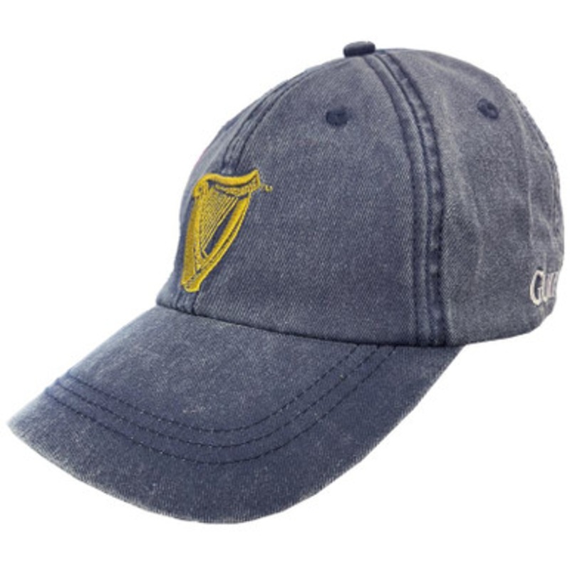 Grey Guinness Harp Baseball Cap