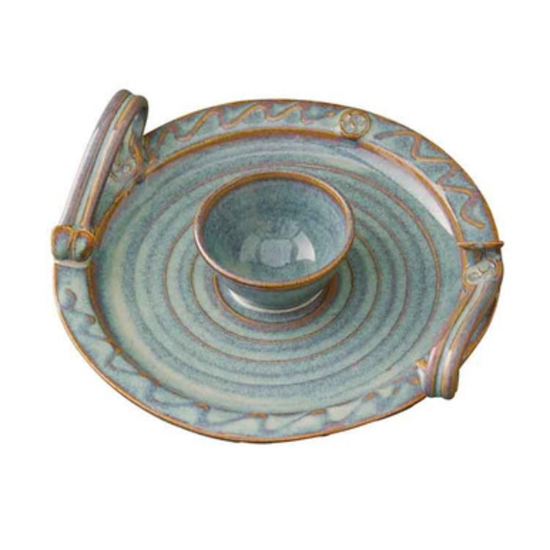 Hand Thrown Irish Pottery Party Plate