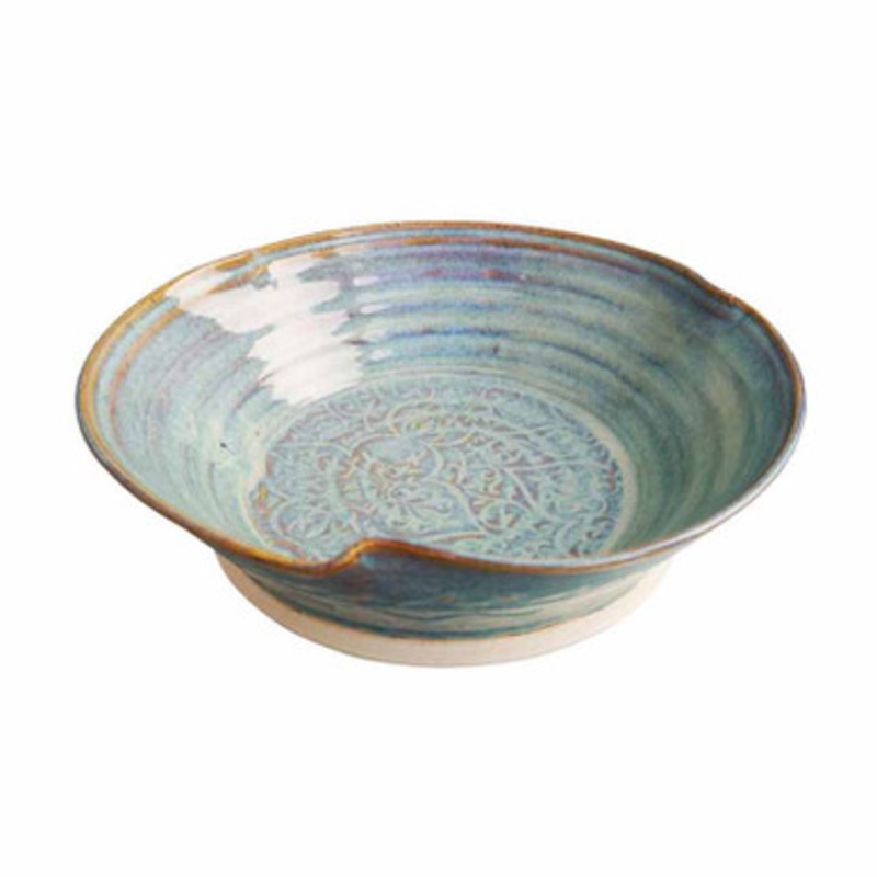 Handmade Pottery Oilean Salad Bowl