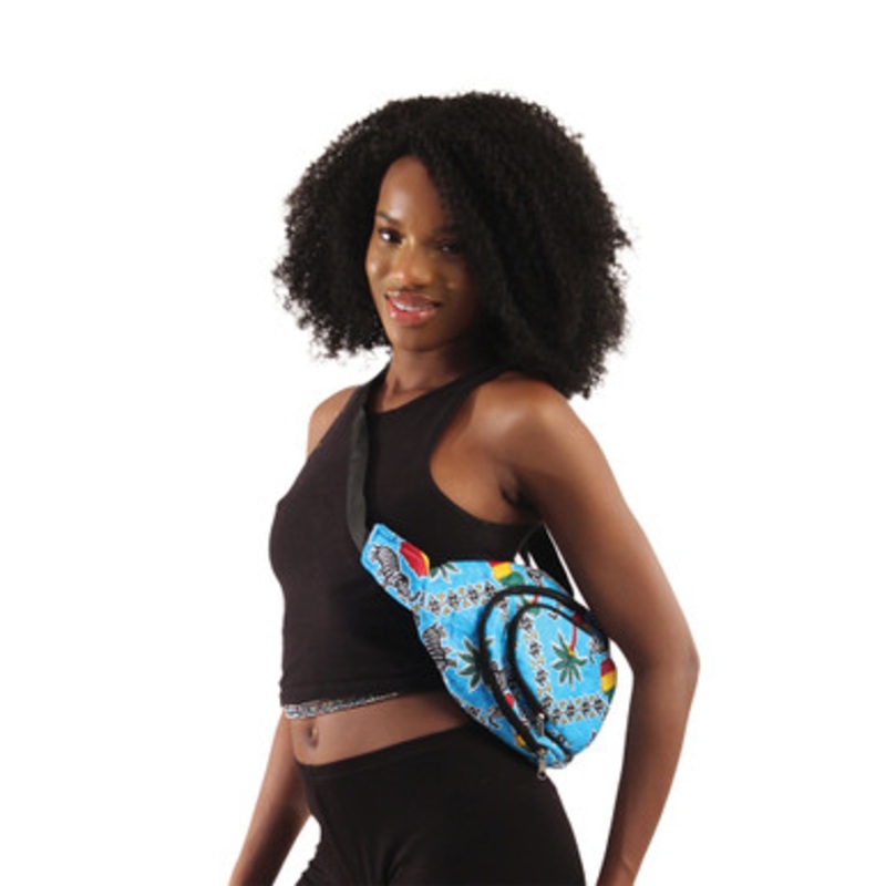 Africa Print Small Crossbody Bag