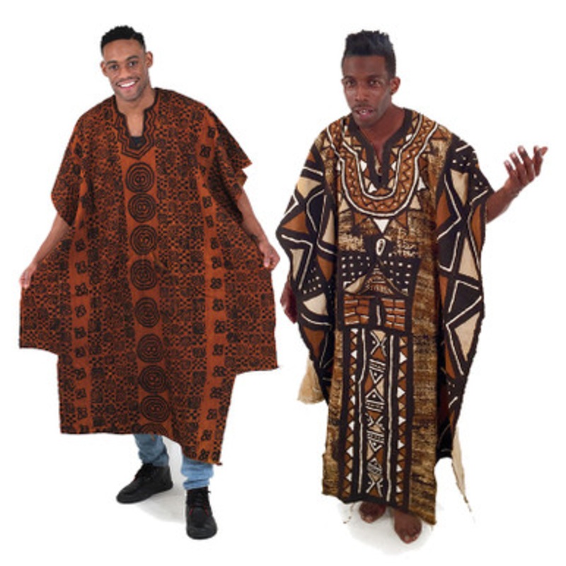Grand Bubu Mud Cloth Robe