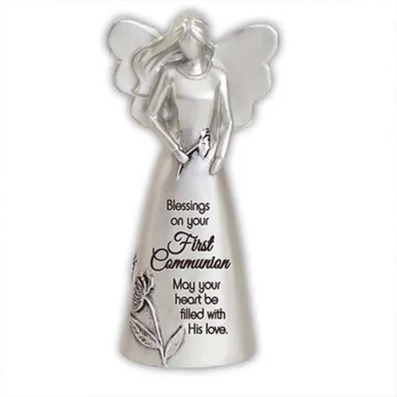 First Communion Blessing Angel Figurine