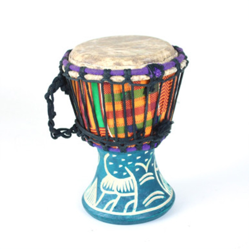Ghanaian D'Jembe Drum: X-Small 6-8