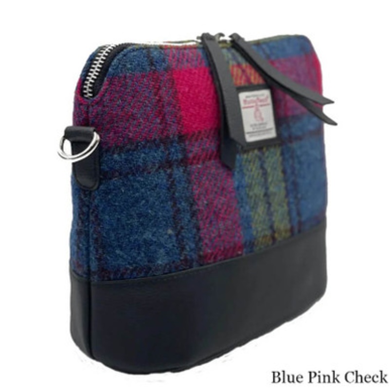 Handcrafted Harris Tweed Square Shoulder Bag
