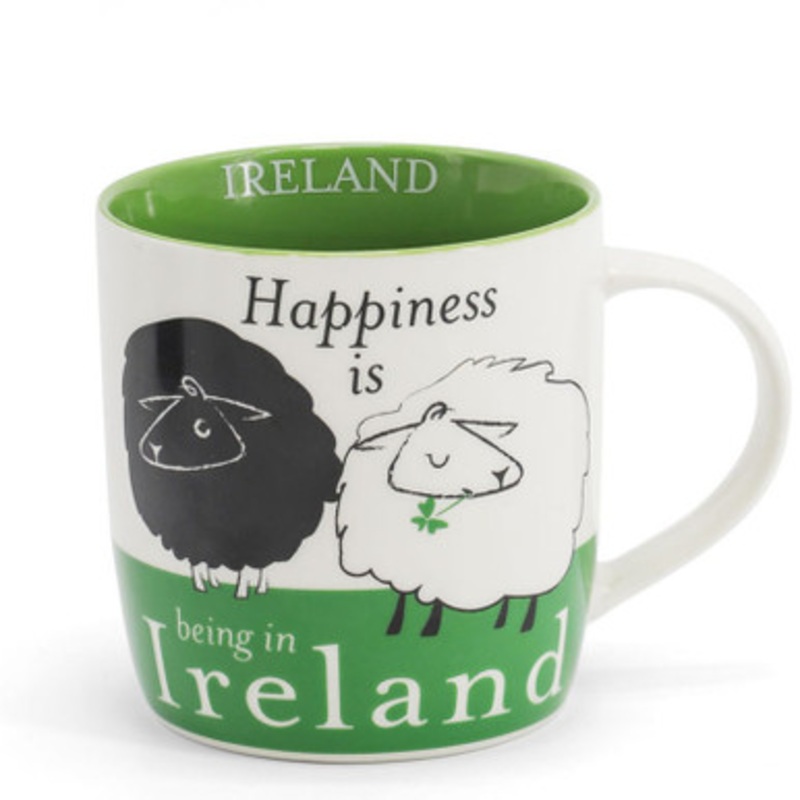 Irish Happiness Sheep Mug