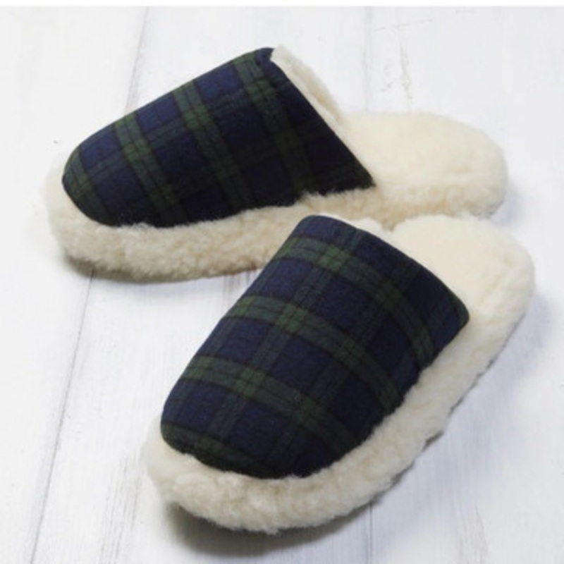 Irish Wool Flannel Slippers