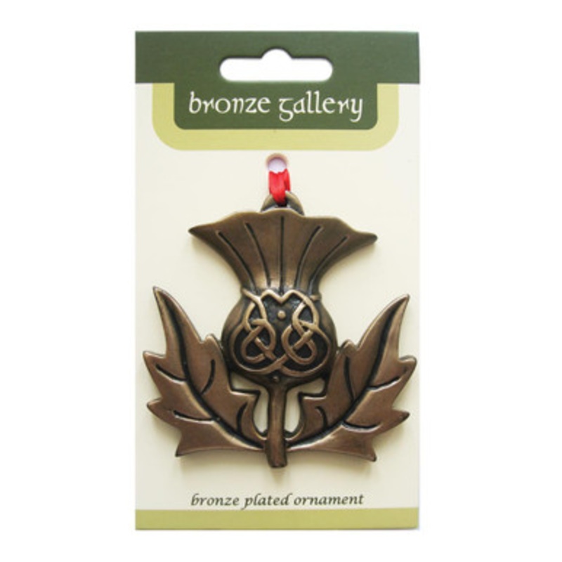 Scottish Thistle Hanging Ornament