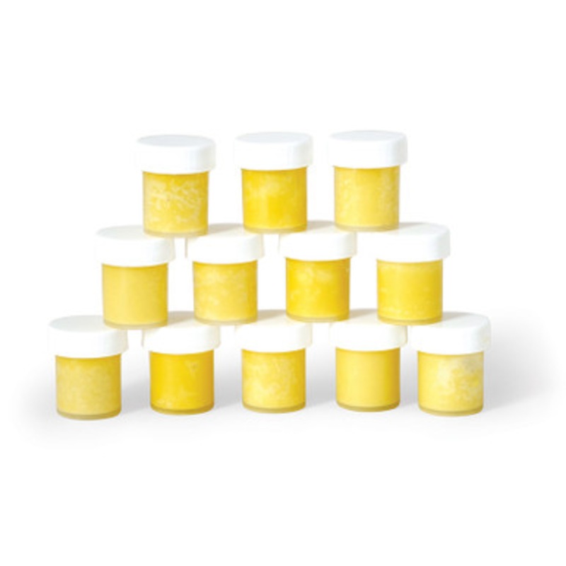 12 - 1/2 oz. Jars Of Shea Butter: Yellow (Unrefined)