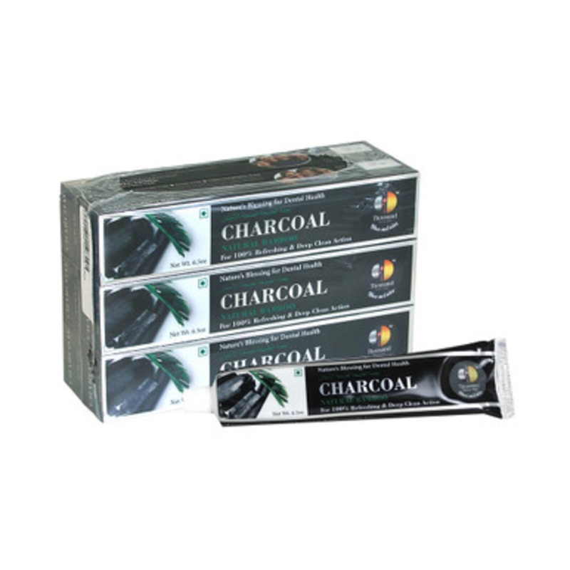Bamboo Charcoal Herbal Toothpaste - 6 Pack