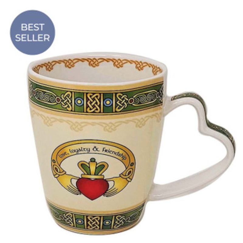 Exclusive Irish Claddagh Ring Coffee Mug