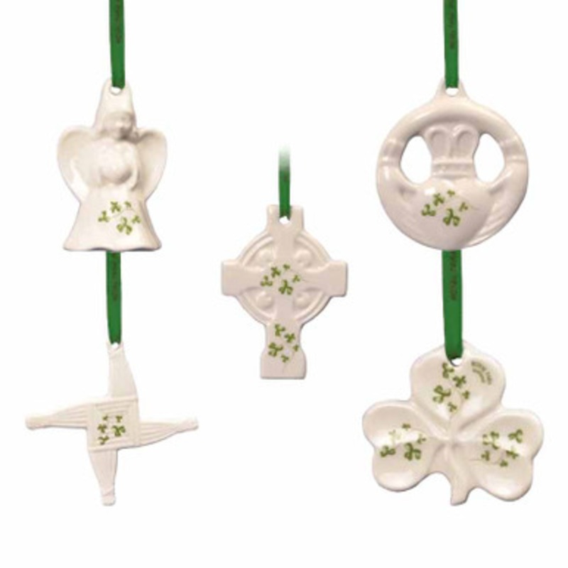 Fine Bone China Irish Christmas Ornaments