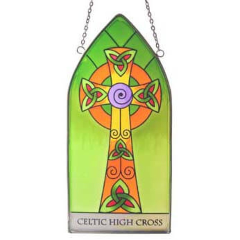 High Cross Gothic Glass Panel