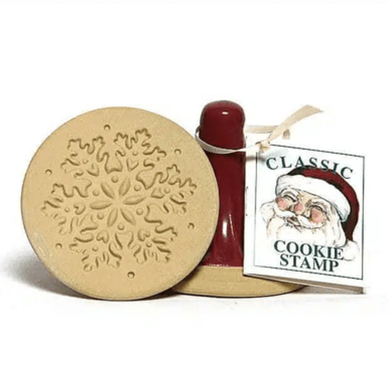 Irish Winter Snowflake Cookie Stamp