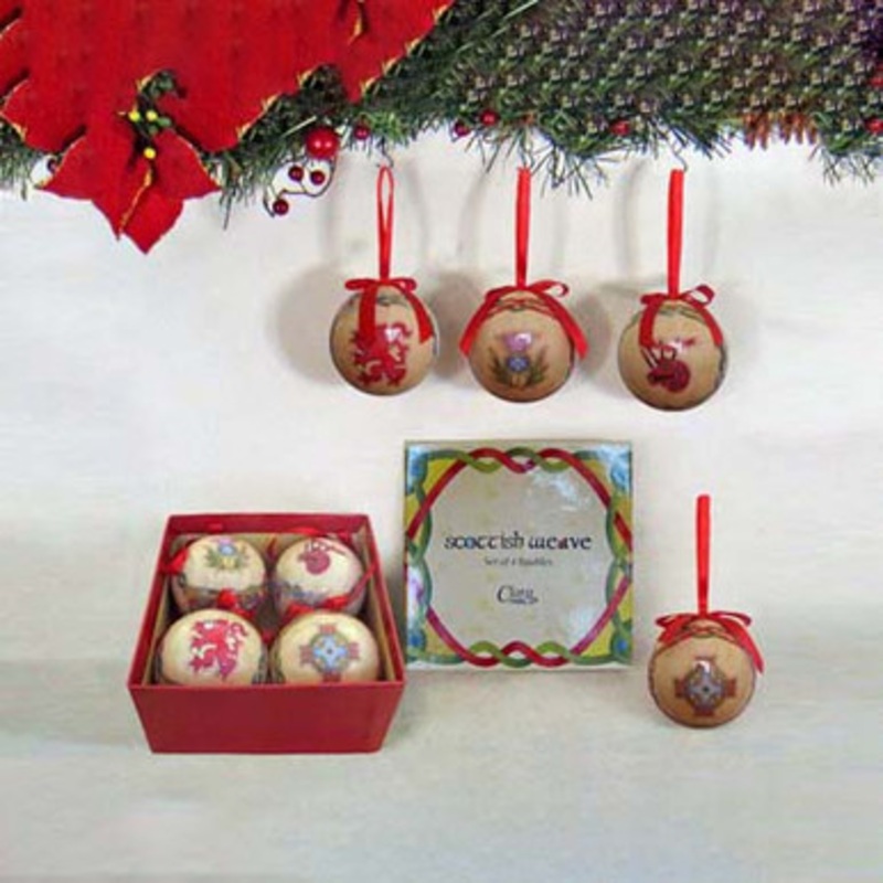 Scottish Bauble Set