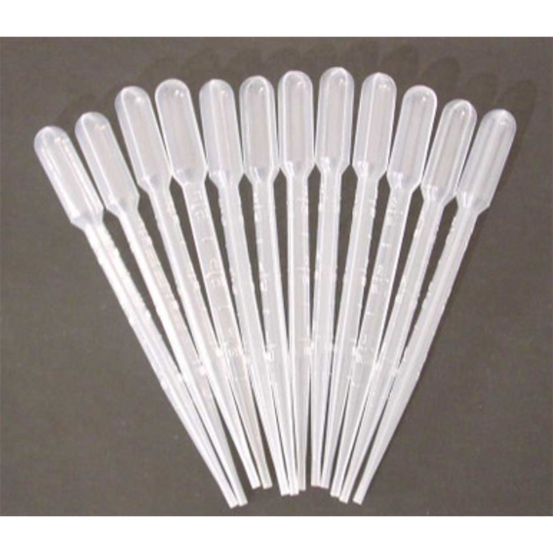 Set Of 12 Pipettes - Plastic 3 mL