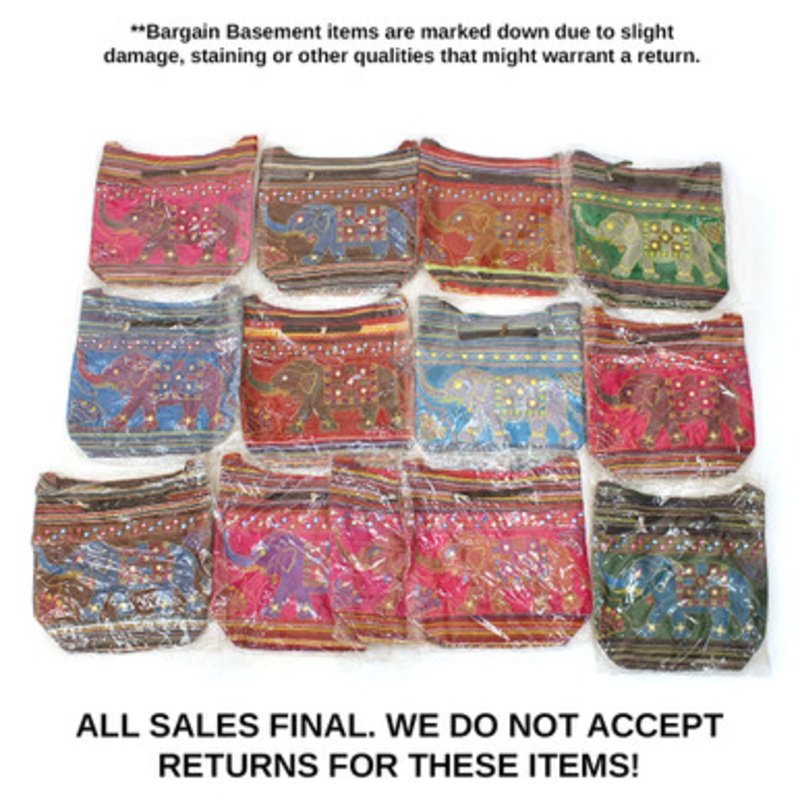 Assorted Elephant Tote Bags