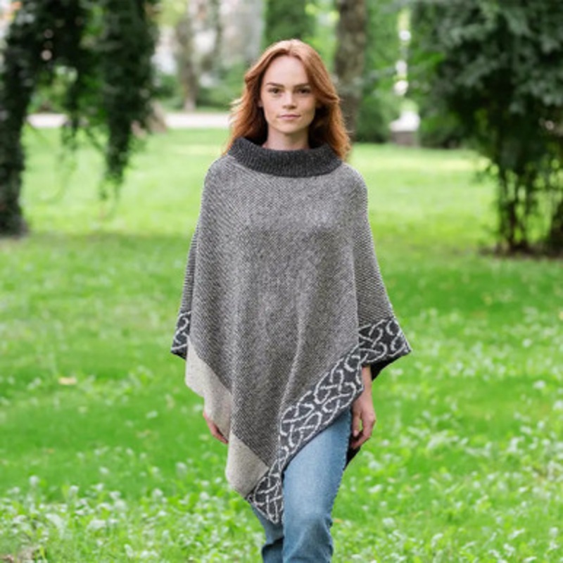 Celtic Merino Poncho