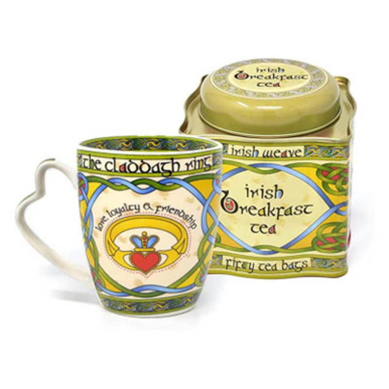 Claddagh Ring Mug and Tea Set