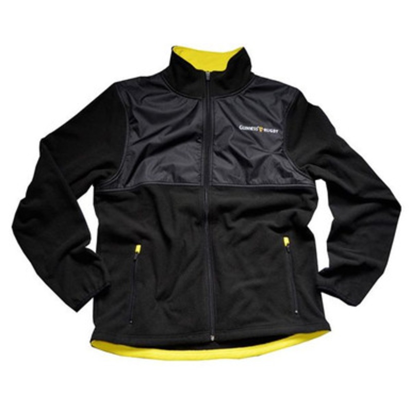 Guinness Rugby Performance Full Zip Fleece Jacket