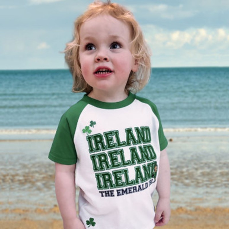 Ireland Shamrock Kids T-Shirt