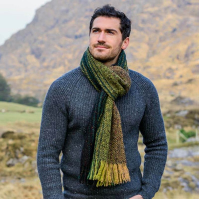 Irish Wool Multi Vernal Scarf