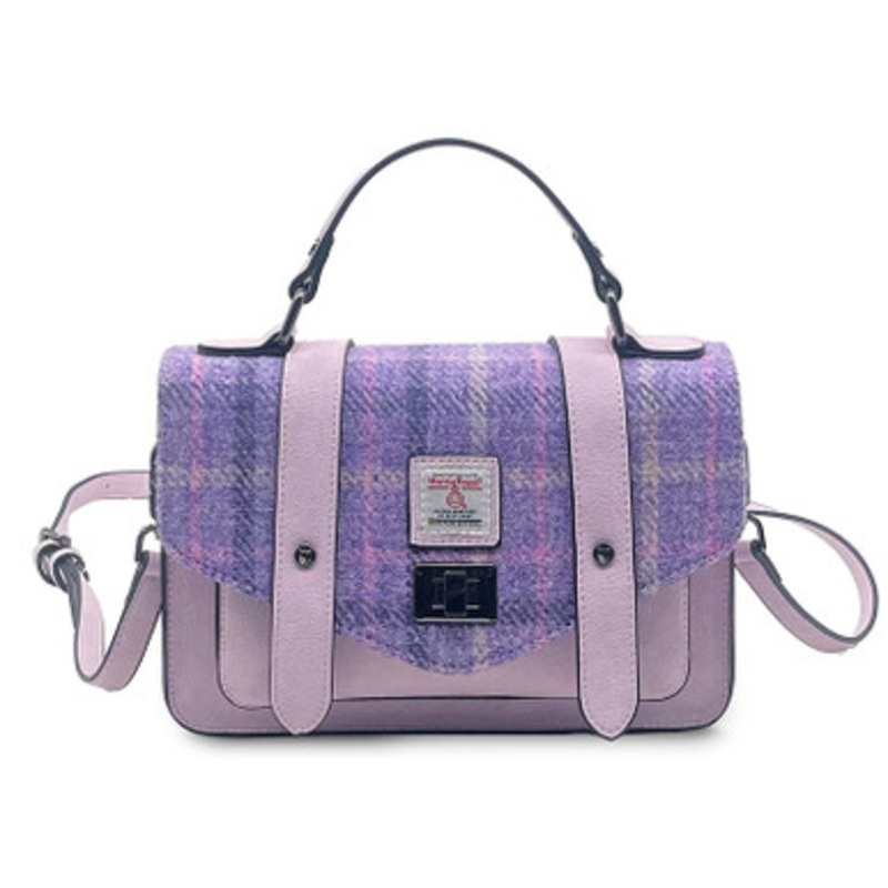 Islander Harris Tweed Tartan Satchel - Mini