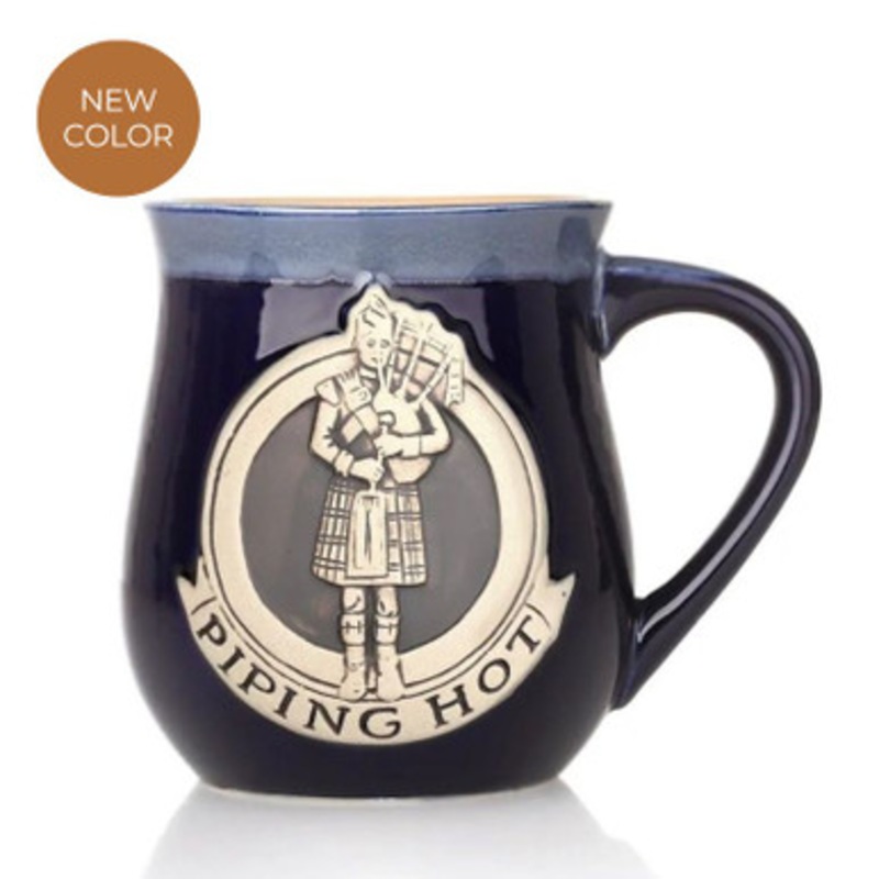 Scottish Piper Pottery Mug