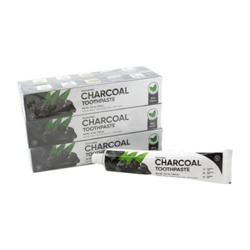 Yunani Herbs: Charcoal Toothpaste - 6 Pack