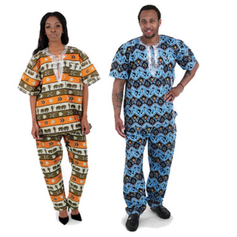 Africa Print Dashiki & Pants