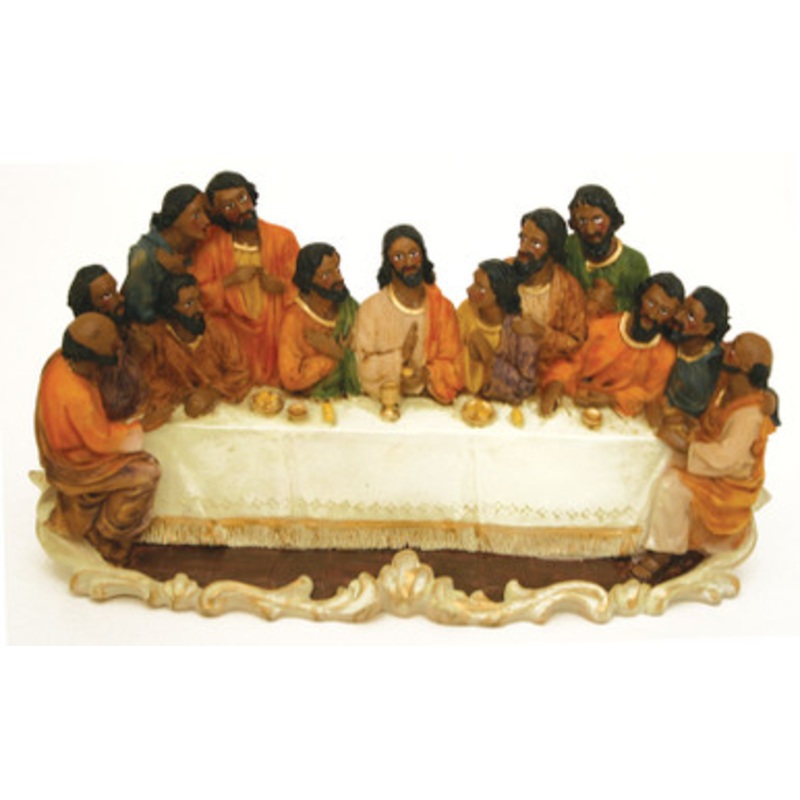Black Last Supper Statue