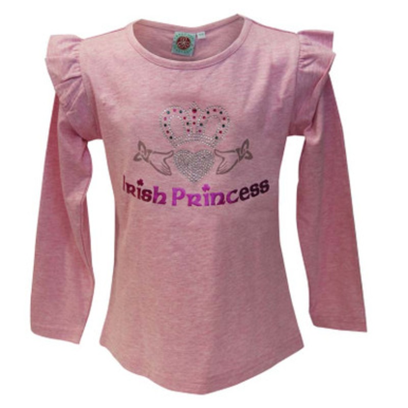 Irish Princess Baby Girl Shirt